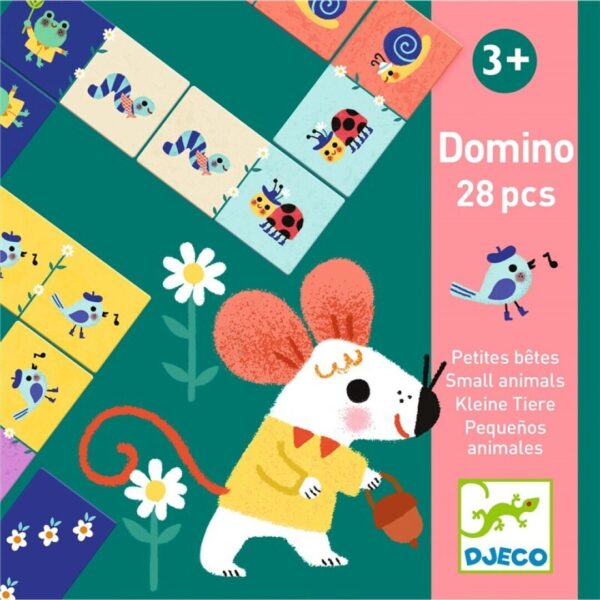 Educativos Domino pequeños animales