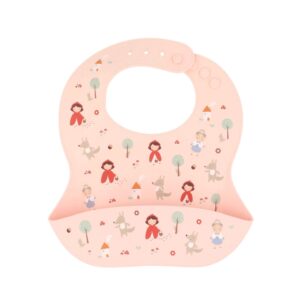 Babero de Silicona Little Red