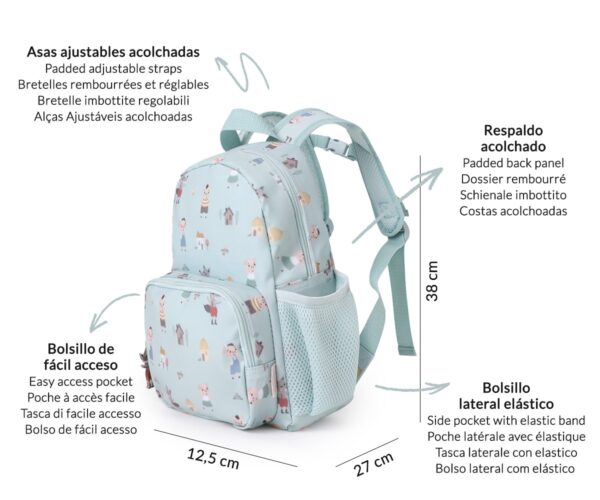 Mochila Infantil The Three Little Pigs - Imagen 2