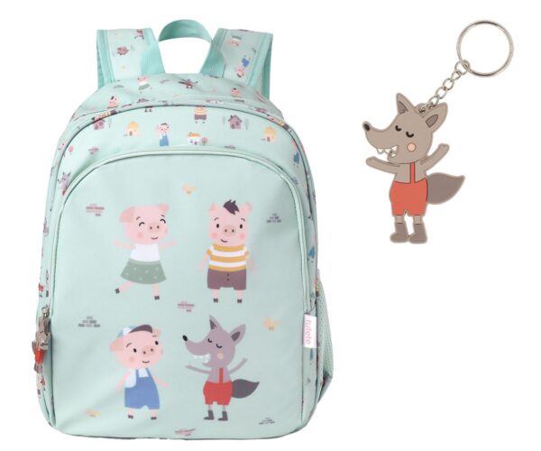 Mochila mediana  The Three Little Pigs