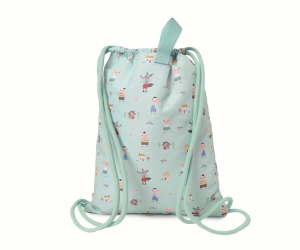 Mochila Saco Impermeable The Three Little Pigs - Imagen 2