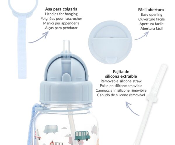 Botella Plástico City Cars - Imagen 4