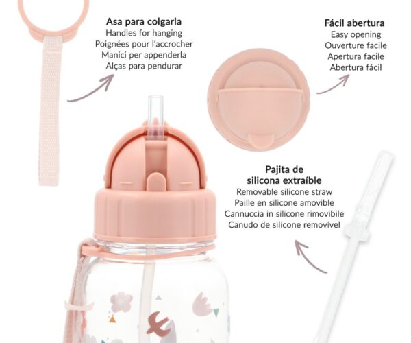 Botella Plástico Geometric Nature - Imagen 4