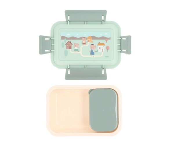 Caja Almuerzo Bento The Three Little Pigs - Imagen 4