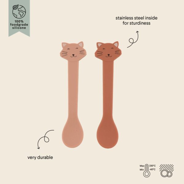 Silicona cuchara 2 pack Mrs Cat - Imagen 2