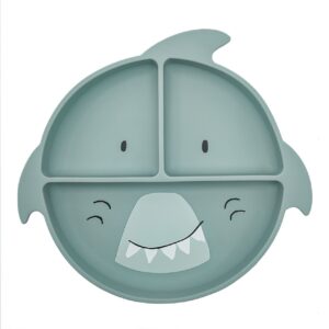 Plato compartimentado ventosa Shark