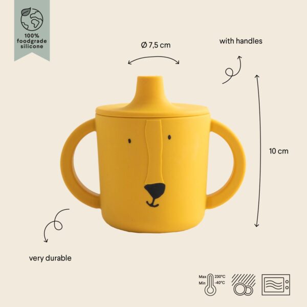 Silicona taza para Beber Mr Lion - Imagen 2