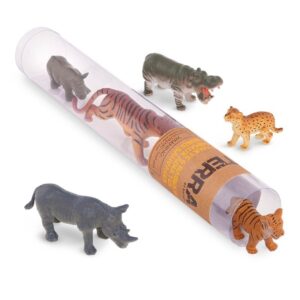 Terra Tubo 6 animales salvajes