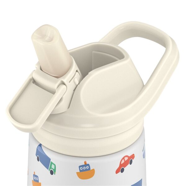 The Kiddie Bottle - Little Wheels 350ml - Imagen 3