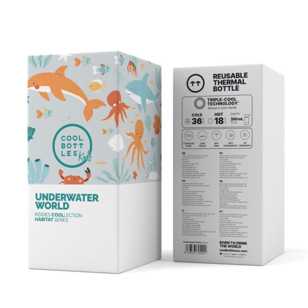 The Kiddie Bottle - Underwater World 350ml - Imagen 4