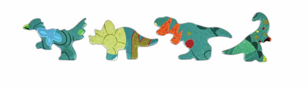 PUZZLE DE SUELO BRILLANTE DINOSAURIOS - Imagen 4
