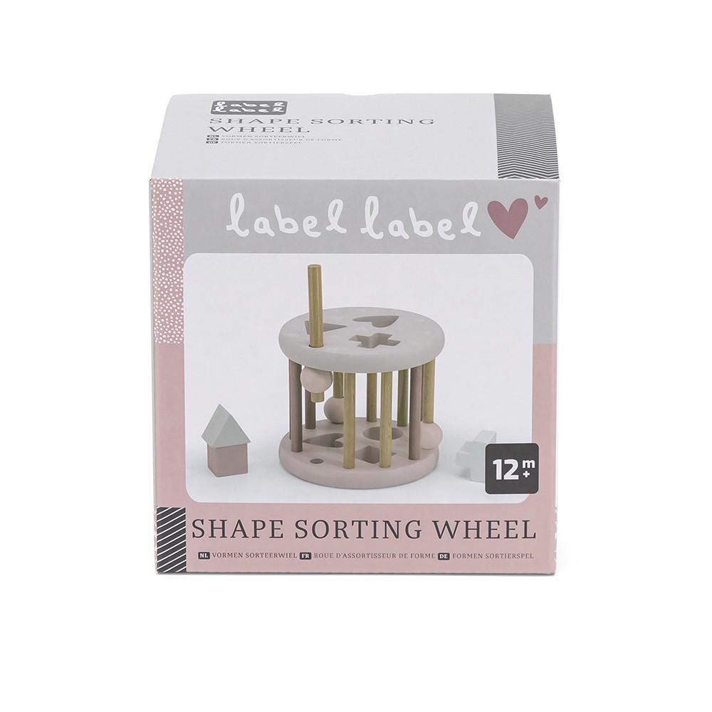 SHAPE SORTING WHEEL ROSA - Imagen 3