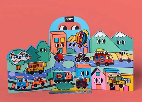 MONTESSORI PEGATINAS VROOM REUTILIZABLES - Imagen 4