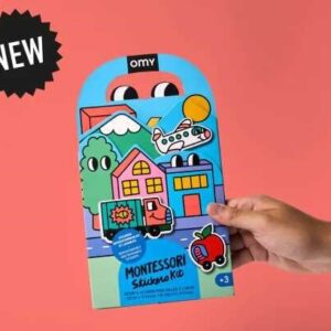 MONTESSORI PEGATINAS VROOM REUTILIZABLES