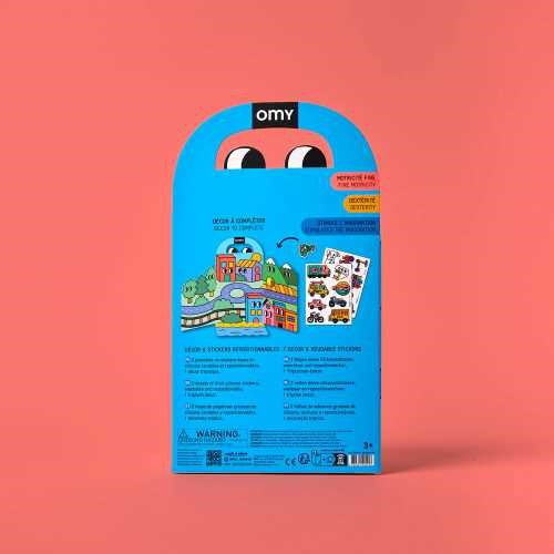 MONTESSORI PEGATINAS VROOM REUTILIZABLES - Imagen 6