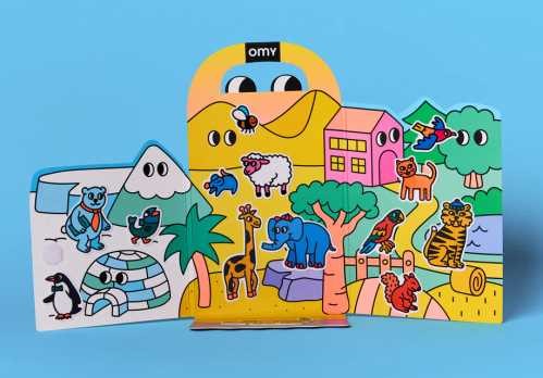 MONTESSORI ANIMALS CON PEGATINAS REUTILIZABLES - Imagen 4