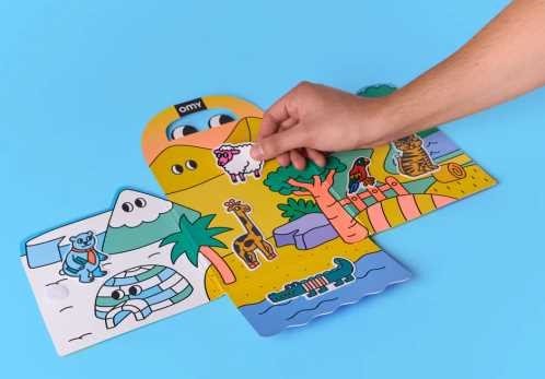 MONTESSORI ANIMALS CON PEGATINAS REUTILIZABLES - Imagen 5