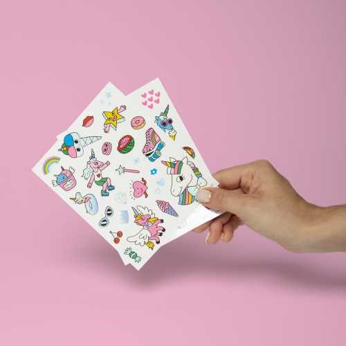 TATTOOS OMY UNICORNIO LILY - Imagen 2