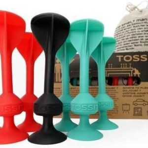 TOSSIT 7 DARDOS SILICONA STARTER ROJO + VERDE