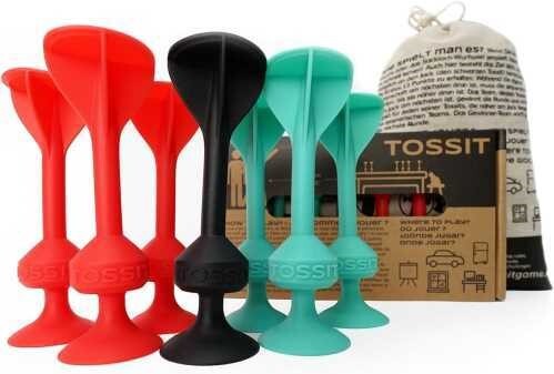 TOSSIT 7 DARDOS SILICONA STARTER ROJO + VERDE