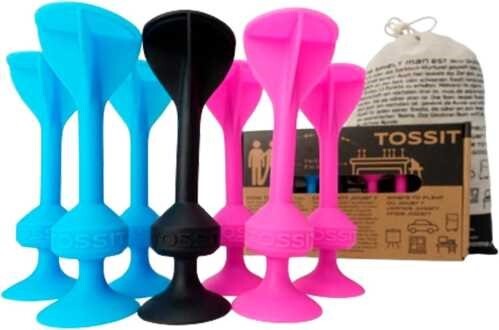 TOSSIT 7 DARDOS SILICONA STARTER AZUL + ROSA