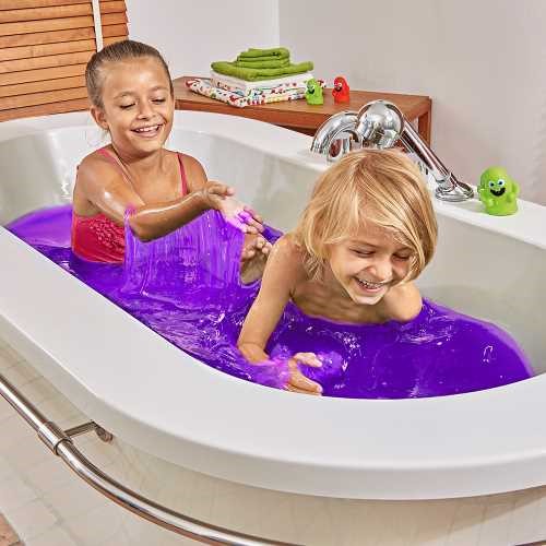 SLIME BAFF GLITTER PURPURA 1x150 gr. - Imagen 2