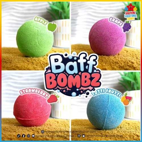PACK DE 4 BOMBAS BAÑO REDONDAS 4x35gr. - Imagen 2