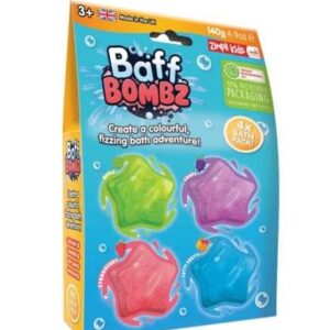 PACK DE 4 BOMBAS BAÑO STAR 4x35gr.