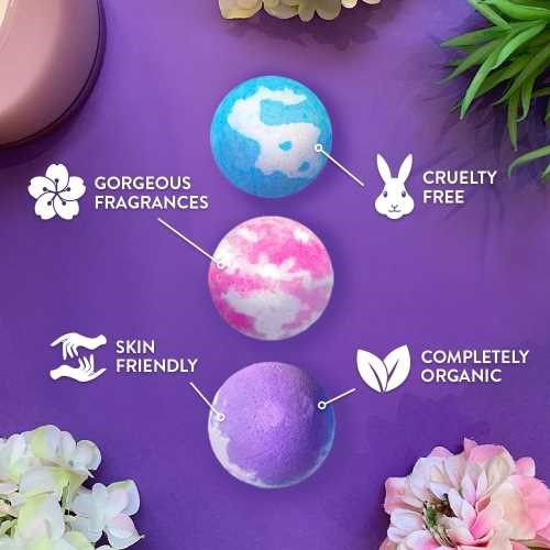 PACK REGALO 3 BOMBAS DE BAÑO REDONDAS 3x40gr. - Imagen 3