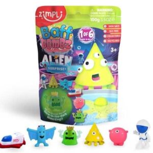 BOMBA DE BAÑO SURPRISE ALIENS 1x100gr.