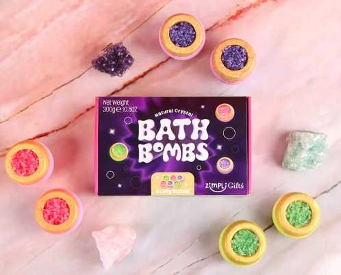 PACK REGALO 6 BOMBAS DE BAÑO CRYSTAL - Imagen 2