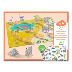 Pegatinas reposicionables Animales