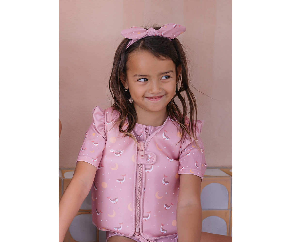 CChaleco Flotador Aprendizaje Whale Pink 2 a 6 años - Imagen 5