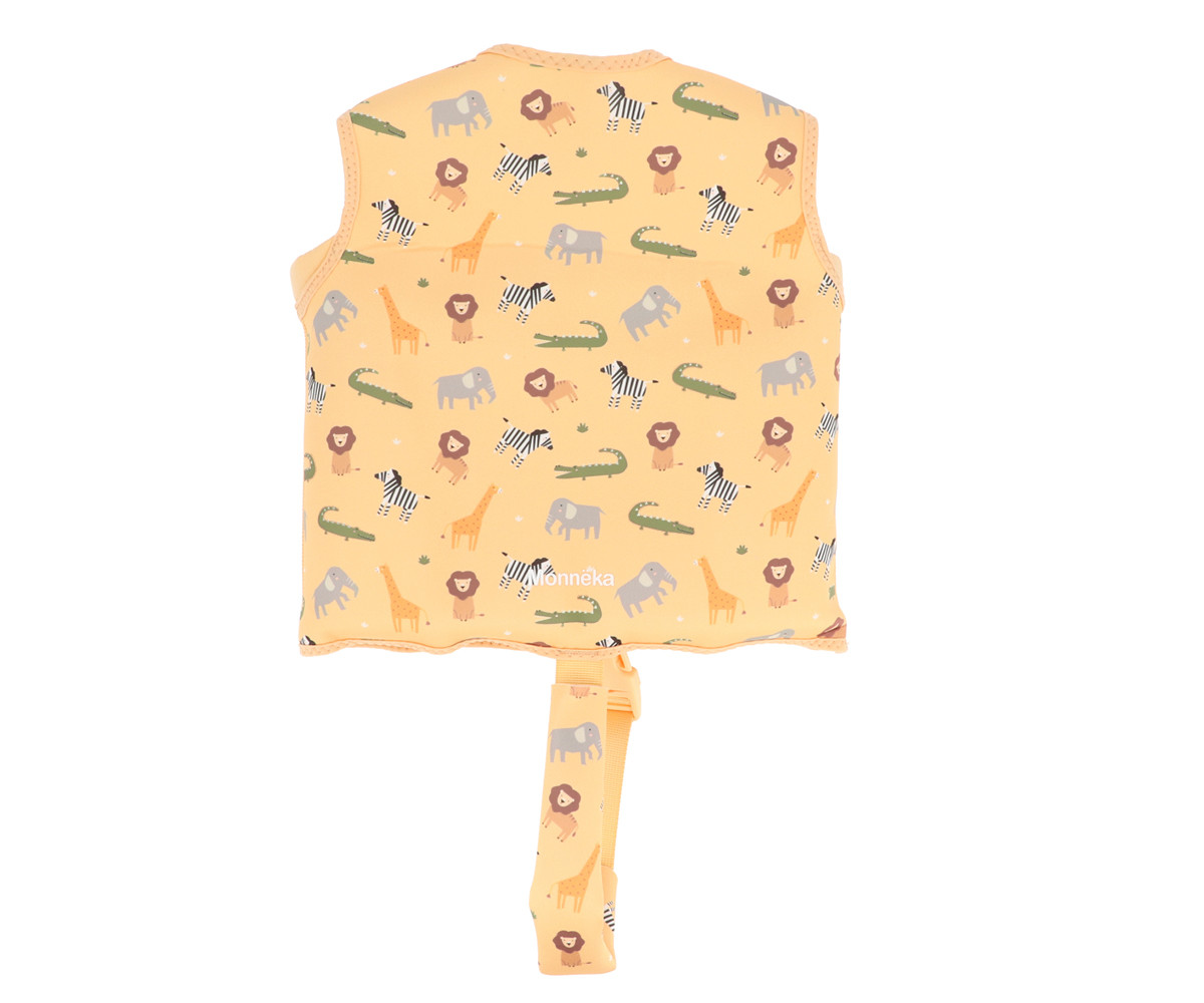 Chaleco Flotador Aprendizaje Wild Animals 2 a 6 años - Imagen 2