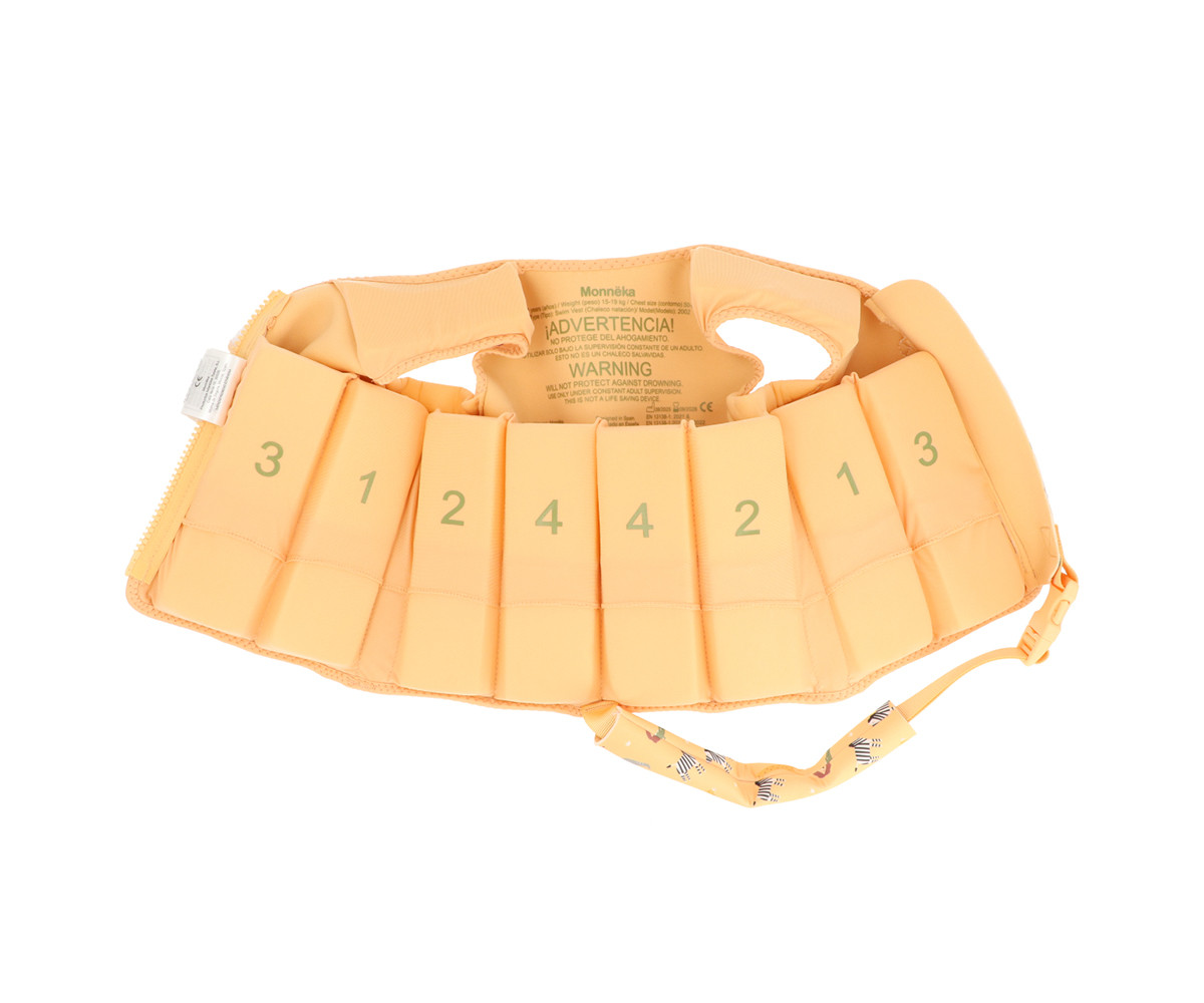 Chaleco Flotador Aprendizaje Wild Animals 2 a 6 años - Imagen 4