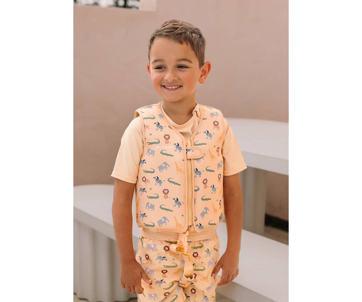 Chaleco Flotador Aprendizaje Wild Animals 2 a 6 años - Imagen 5