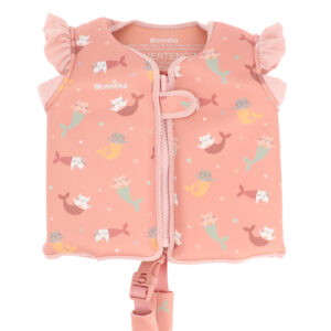 CChaleco Flotador Aprendizaje Mermaid Cats 2 a 6 años