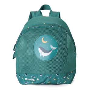 Mochila Infantil Antiarena Whale Teal