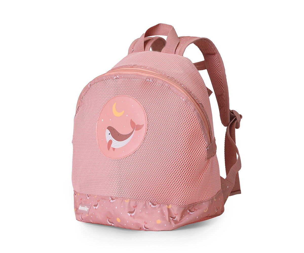 Mochila Infantil Antiarena Whale Pink - Imagen 2