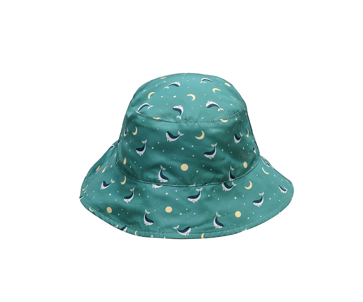 Gorro Reversible Whale Teal - Imagen 2