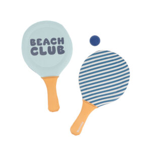Palas de Playa Neopreno Stripes Blues & Beyond con Pelota