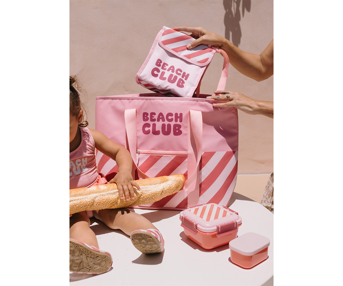 Bolsa merienda térmica Stripes Bloom & blush - Imagen 6