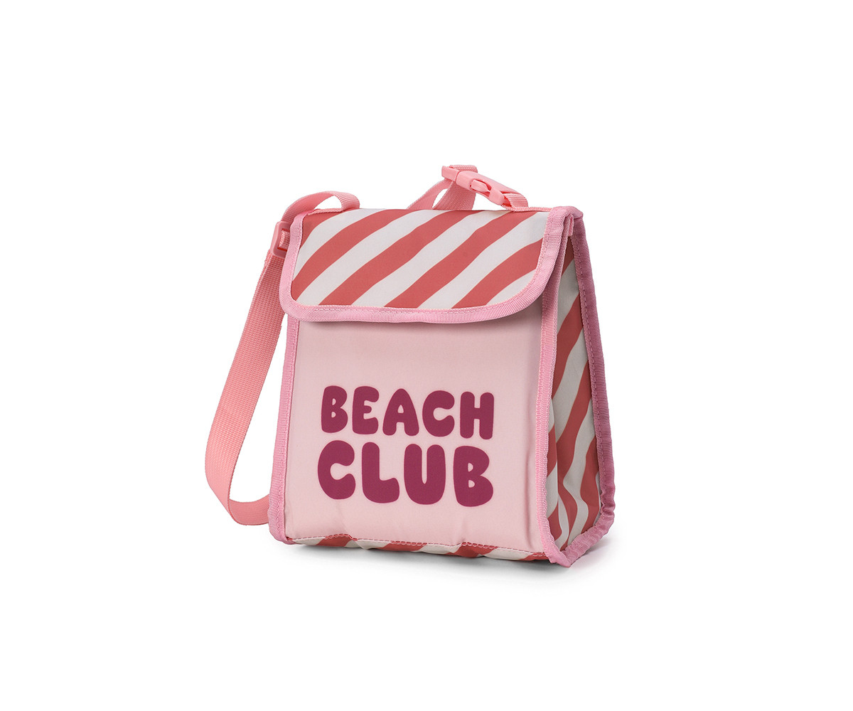 Bolsa merienda térmica Stripes Bloom & blush