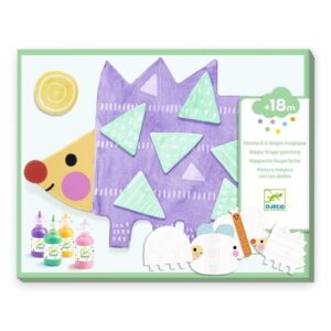 Pintura mágica con los dedos Formas