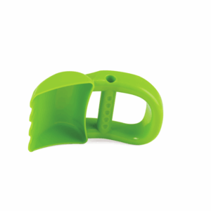 Rastrillo de mano verde