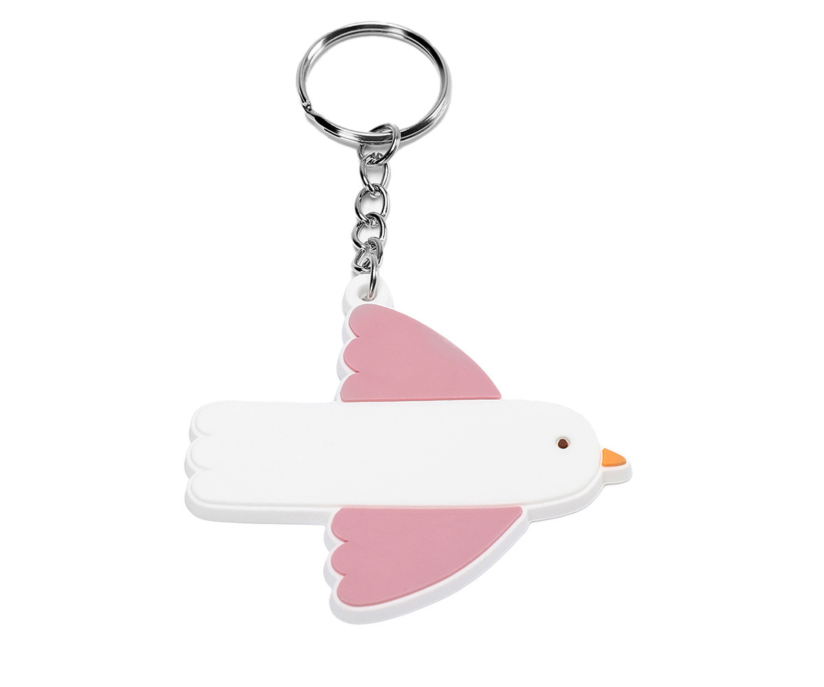 Mochila Mediana Blossom Birds + Llavero - Imagen 7