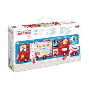 Puzzle Make-Match Fire Truck