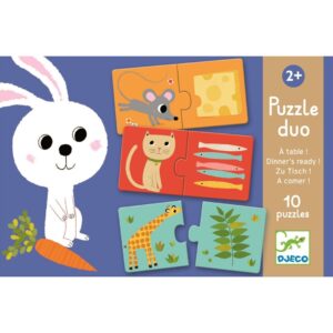 Puzzle Dúo A comer!