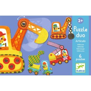 Puzzle dúo Vehículos