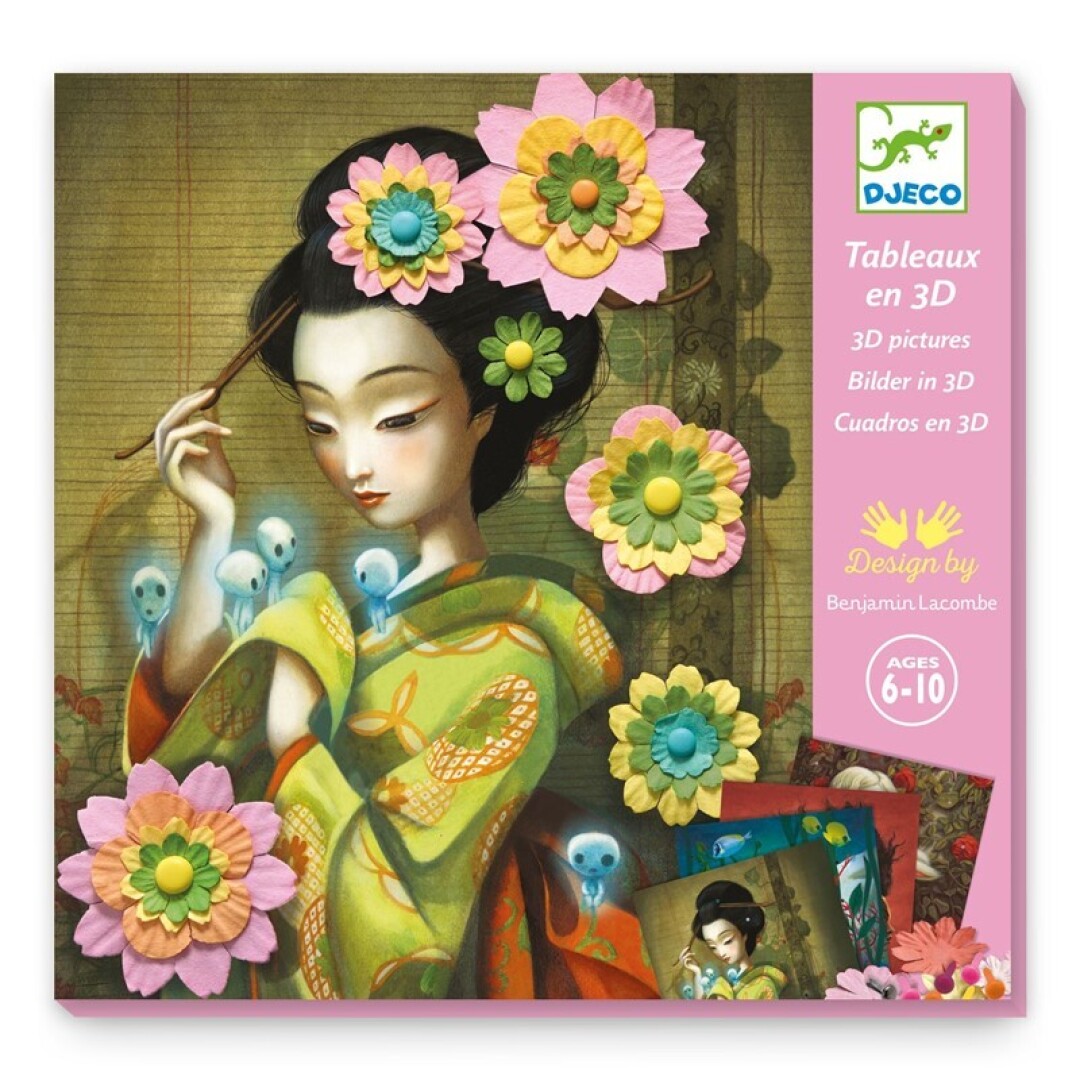 DIY CUADROS EN 3D BENJAMIN LACOMBE
